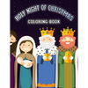Holy Christmas Night Coloring Book: Religious Christmas Coloring Book for Kids Fun Children's Christmas Gift - Paperback