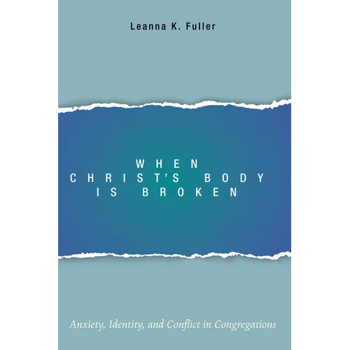 When Christ's Body Is Broken: Anxiety, Identity, and Conflict in Congregations - Paperback