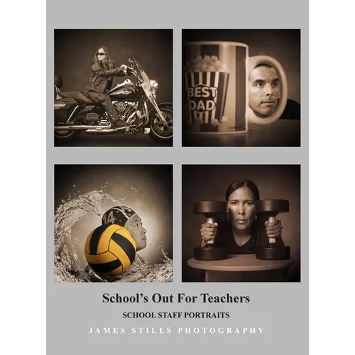 School's Out For Teachers: School Staff Portraits - Hardcover