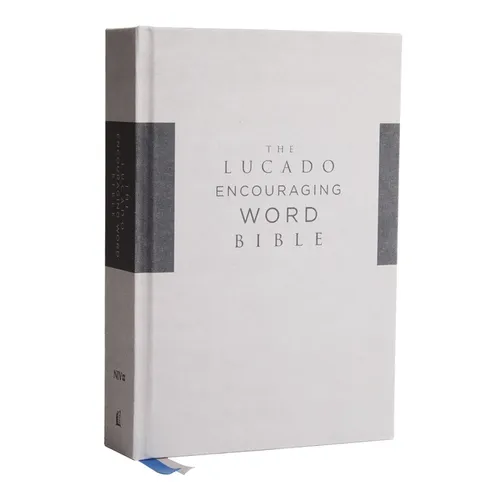 Niv, Lucado Encouraging Word Bible, Gray, Cloth Over Board, Comfort Print: Holy Bible, New International Version - Hardcover