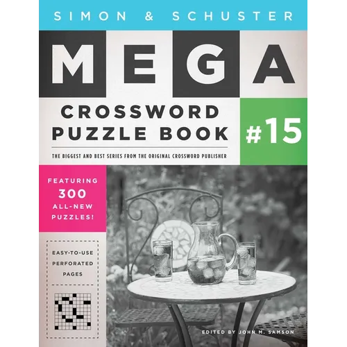 Simon & Schuster Mega Crossword Puzzle Book #15 - Paperback