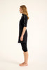 Marina Black Modest Half-Coverage Swimsuit - H2503