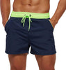 Men Swimwear Shorts Male Swimming Trunks Swimsuits Man Surf Beach Swim Sports Pants Board Mesh New Summer Men's Clothing  Beach Swimming Casual with Adjustable Elastic Cord