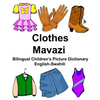 English-Swahili Clothes/Mavazi Bilingual Children's Picture Dictionary Kamusi ya Picha ya Watoto ya Lugha mbili - Paperback