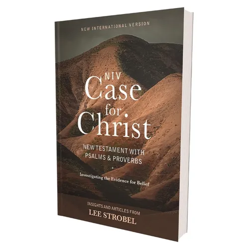 Niv, Case for Christ New Testament with Psalms and Proverbs, Pocket-Sized, Paperback, Comfort Print: Investigating the Evidence for Belief - Paperback