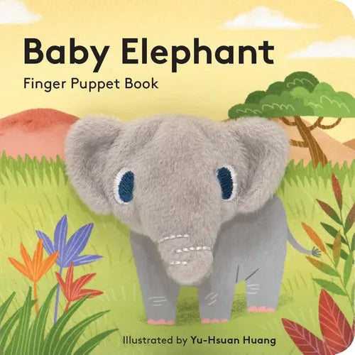 Baby Elephant: Finger Puppet Book: (Finger Puppet Book for Toddlers and Babies, Baby Books for First Year, Animal Finger Puppets) - Board Book