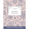 Adult Coloring Journal: Alcoholics Anonymous (Turtle Illustrations, Ladybug) - Paperback