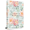 Biblia Reina Valera 1960 Letra Grande, Tamaño Manual, Tapa Dura Rosas Rosadas / Spanish Bible Rvr 1960 Handy Size Large Print Hc Pink Roses - Hardcover