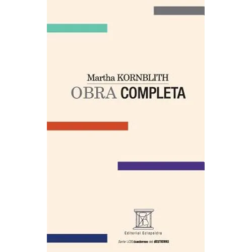 Martha KORNBLITH. OBRA COMPLETA - Paperback