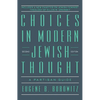 Choices in Modern Jewish Thought - Paperback