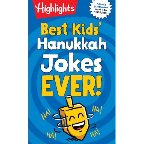 Best Kids' Hanukkah Jokes Ever!: Over 500 Hilarious Jokes for Hanukkah and Jewish Holidays, Fun-Filled Holiday-Themed Joke Book for Kids 6-12 - Paperback