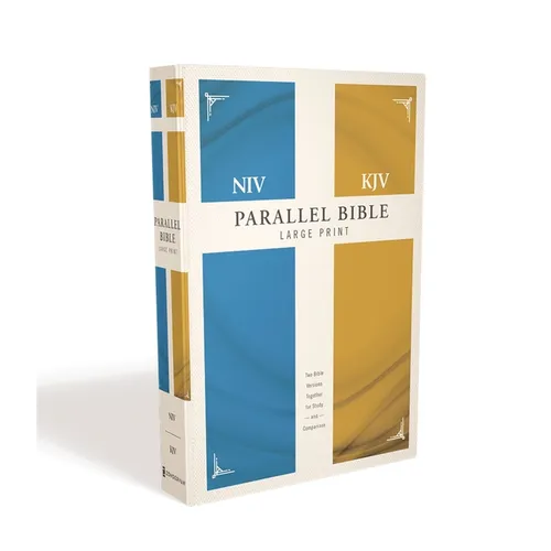 Side-By-Side Bible-PR-NIV/KJV-Large Print - Hardcover