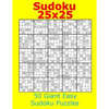 Sudoku 25x25 50 Giant Easy Sudoku Puzzles - Paperback