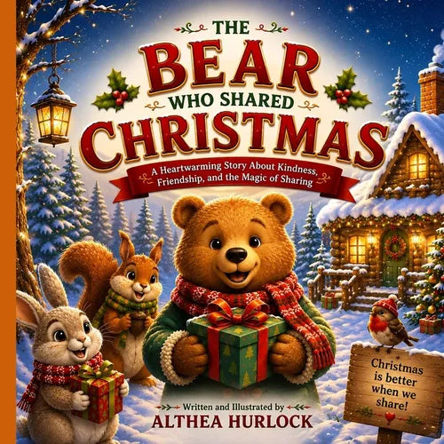 The Bear Who Shared Christmas: A Children's Book About Christmas, Friendship, and the Joy of Giving - Paperback