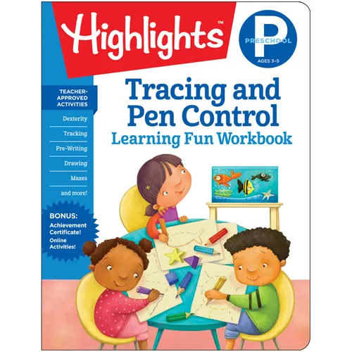 Preschool Tracing and Pen Control - Paperback