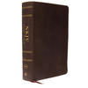 NKJV Study Bible, Premium Calfskin Leather, Brown, Full-Color, Red Letter Edition, Comfort Print: The Complete Resource for Studying God's Word - Leather