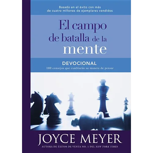 Devocional El Campo de Batalla de la Mente: 100 Consejos Que Cambiarán Su Manera de Pensar - Hardcover