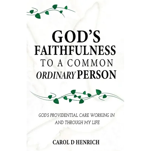 God's Faithfulness to a Common Ordinary Person: God's Providential Care Working in and Through my Life - Paperback