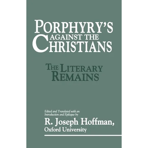 Porphyry's Against the Christians - Hardcover