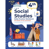 4th Grade Social Studies: Daily Practice Workbook 20 Weeks of Fun Activities History Civic and Government Geography Economics + Video Explanations for - Paperback