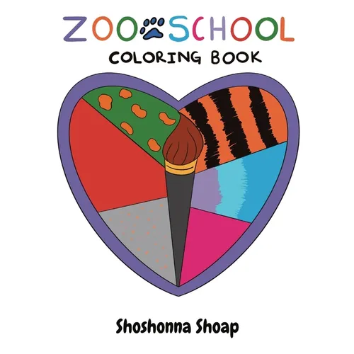 Zoo School Coloring Book - Paperback