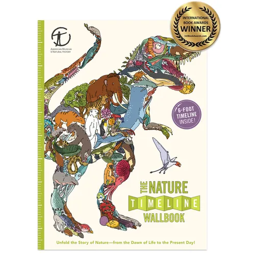 The Nature Timeline Wallbook: Unfold the Story of Nature--From the Dawn of Life to the Present Day! - Hardcover