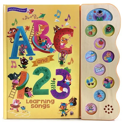 ABC and 123 Learning Songs - Board Book