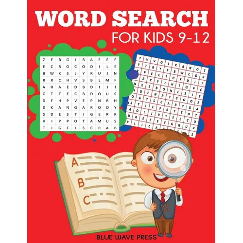 Word Search for Kids 9-12 - Paperback