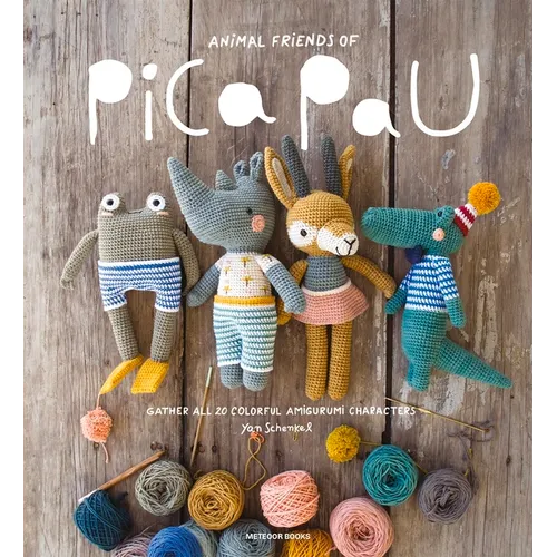 Animal Friends of Pica Pau: Gather All 20 Colorful Amigurumi Animal Characters - Paperback
