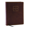 The Prayer Bible: Pray God's Word Cover to Cover (Nkjv, Brown Leathersoft, Red Letter, Comfort Print) - Imitation Leather
