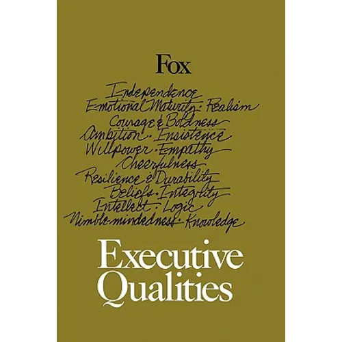 Executive Qualities - Paperback