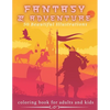 Fantasy & Adventure 50 Beautiful Illustrations - Coloring Book For Adults and Kids: Mythical Fantasy - Medieval, Dragons, Mermaids, Castles And Fairie - Paperback