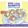 Five Little Monkeys Jump in the Bath - Board Book