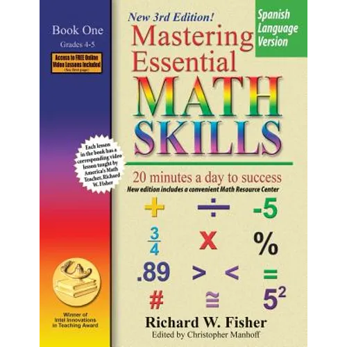 Mastering Essential Math Skills Book 1, Spanish Language Version - Paperback