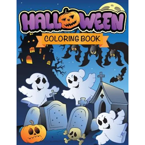Halloween Coloring Book - Paperback