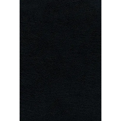Rvr60, Santa Biblia, Letra Grande, Piel Fabricada, Negro, Palabras de Jesús En Rojo, Comfort Print - Leather
