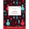Adult Coloring Journal: Families Anonymous (Animal Illustrations, Cats) - Paperback