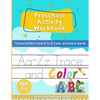 Preschool Activity Workbook: Trace Letters from A to Z Color & learn words Ages 2-5 - Paperback