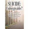 Suicide: Unforgivable? - Paperback