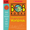 Bob Books - Beginning Readers Workbook Phonics, Alphabet, Writing Practice, Stickers, Ages 3 and Up, Pre-K, Kindergarten (Stage 1: Starting to Read) - Paperback