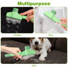LIQWEI 2Pcs Flea Comb Cat Dog Hair Removal Brush Grooming Short Long Hair