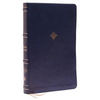 Nkjv, Thinline Bible, Leathersoft, Navy, Red Letter Edition, Comfort Print: Holy Bible, New King James Version - Imitation Leather