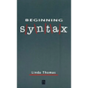 Beginning Syntax - Paperback