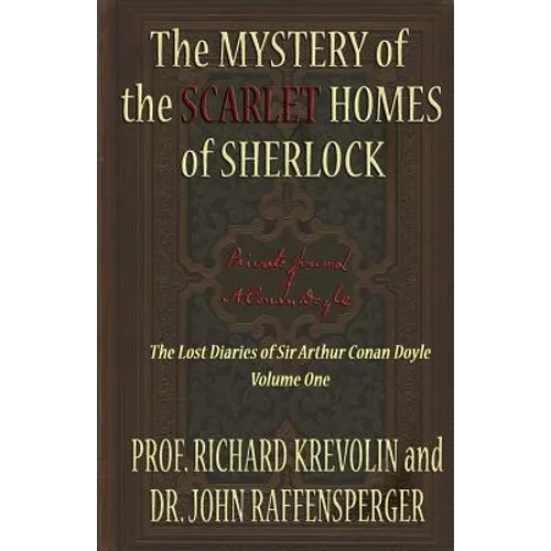 The Mystery of The Scarlet Homes Of Sherlock - Paperback