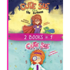 2 Books in 1: "Cutie Sue and the Darkness" & "Cutie Sue Fights the Germs" Kids Bedtime Books About Sleep Alone, Health and Personal Hygiene - Paperback