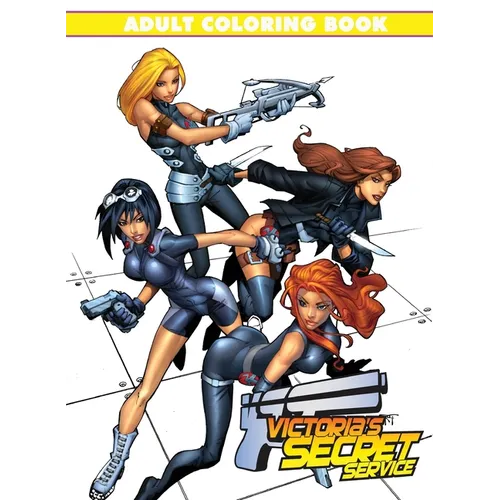 Victoria's Secret Service: Adult Coloring Book - Paperback