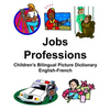 English-French Jobs/Professions Children's Bilingual Picture Dictionary - Paperback