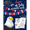 Happy 4th Of July Activity Book: for Kids Ages 5-9 l Fun Patriotic Holiday Coloring Pages, I spy & Count, Maze Puzzle, Trivia, Word Search, Spot the D - Paperback