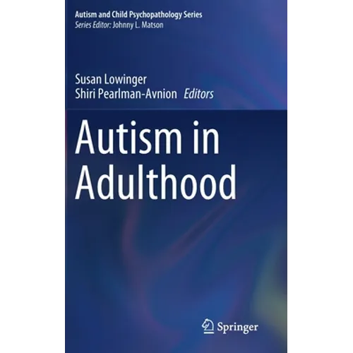 Autism in Adulthood - Hardcover