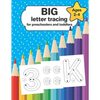 Big letter tracing for preschoolers and toddlers ages 2-4: pre-writing skills exercises - Paperback
